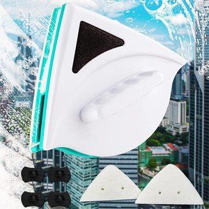 Double Sided Magnetic Window Cleaner | Home Glass Windows Wiper Cleaning Tools